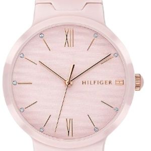 NIB Tommy Hilfiger Monochrome Blush Dress Watch